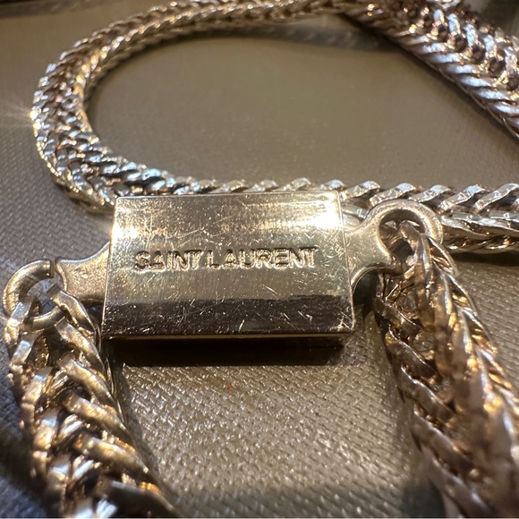 Saint Laurent Authentic Gold Tone Chain Strap Replacement Purse Hardware - Picture 3 of 9